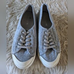 American‎ Eagle Slip on Gray Shoes womens sz 8.5